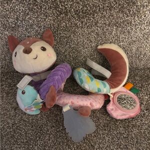 Infantino Go Gaga! Spiral Activity Baby Learning Toy - Deer